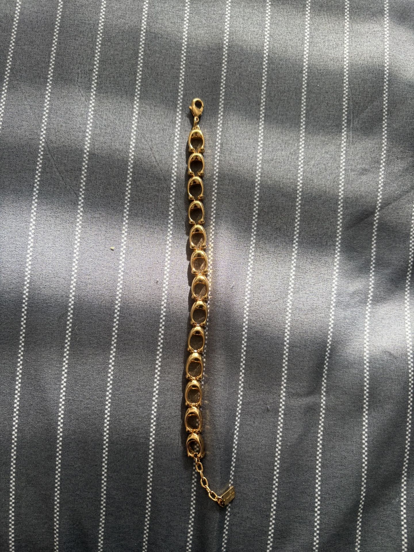 New Coach Women C Chain Bracelet