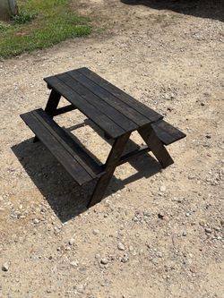 Handmade kids table