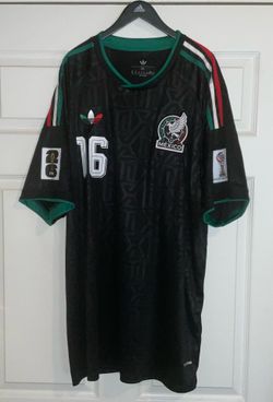 Julian Quinones Adidas 2026 Mexico Black Away Fifa World Cup Jersey with Patches Adult men’s size 6XL XXXXXXL new with tags