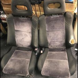 1991 Honda Civic EF Si Seats$250 FIRM. Firsr Cone First Serve No Holds