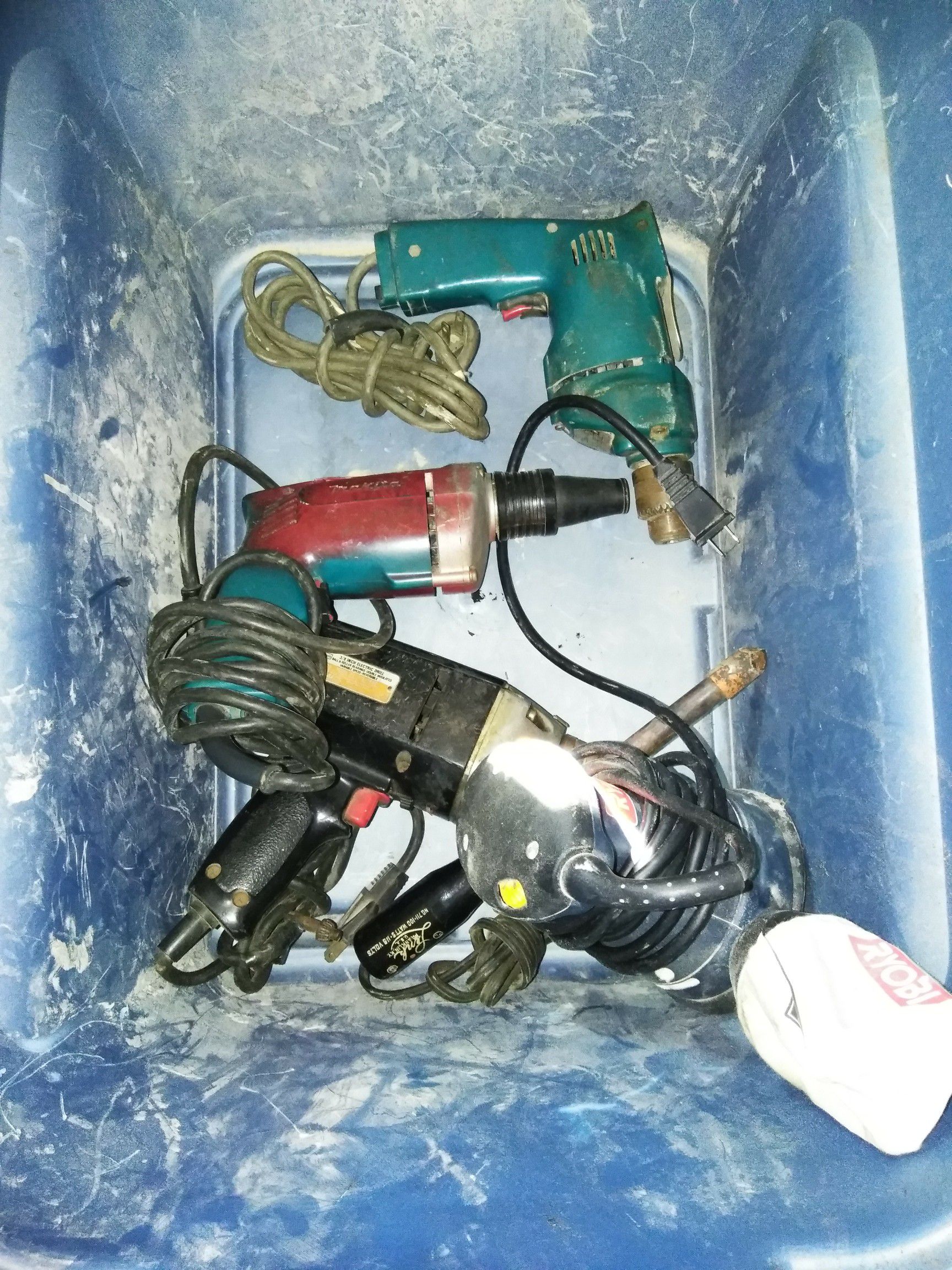 Power tools with cords