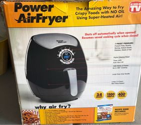 3.4 qt  Air Fryer and 4qt Ice Cream Maker