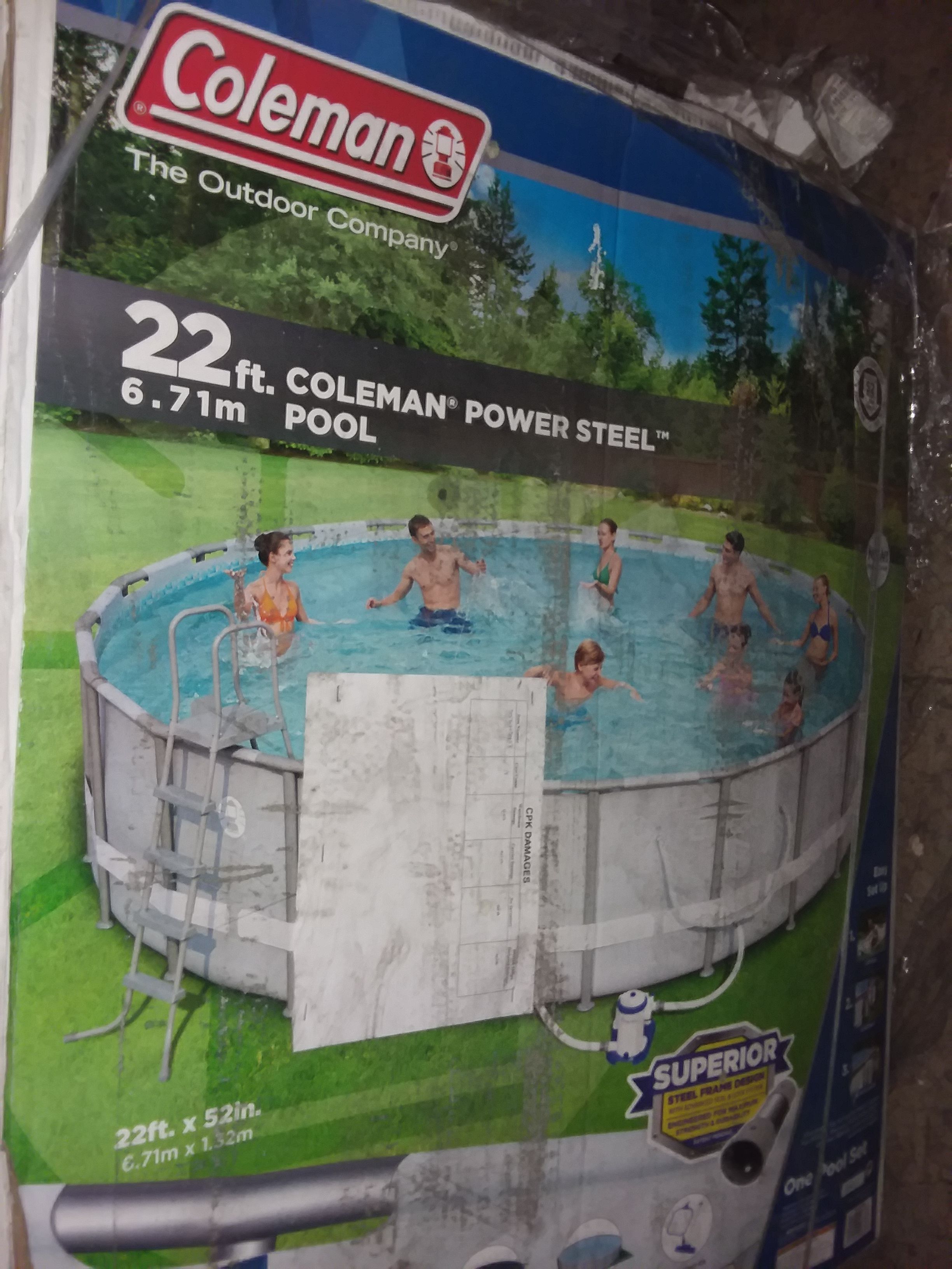 26ft coleman swimming pool for Sale in Stanley, NC OfferUp