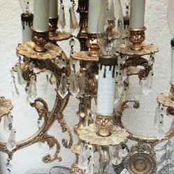 Antique Table Candelabra 