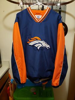 NFL Denver Broncos Pullover Jacket Brand NFL Appreal Size Large