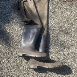 Fishing Hip Waders. Made In USA Size 12 for Sale in Puyallup, WA