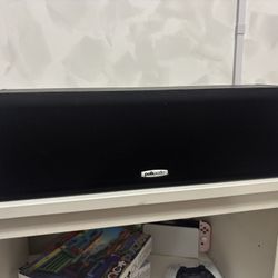 Polk Audio CS10 Center Channel Speaker - Black - TESTED NEAR MINT!