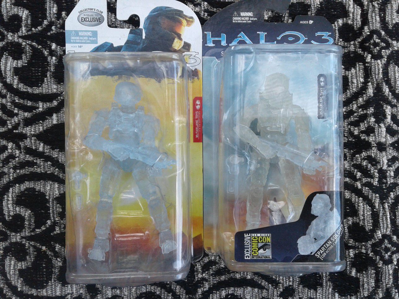 Halo figures clear exclusive