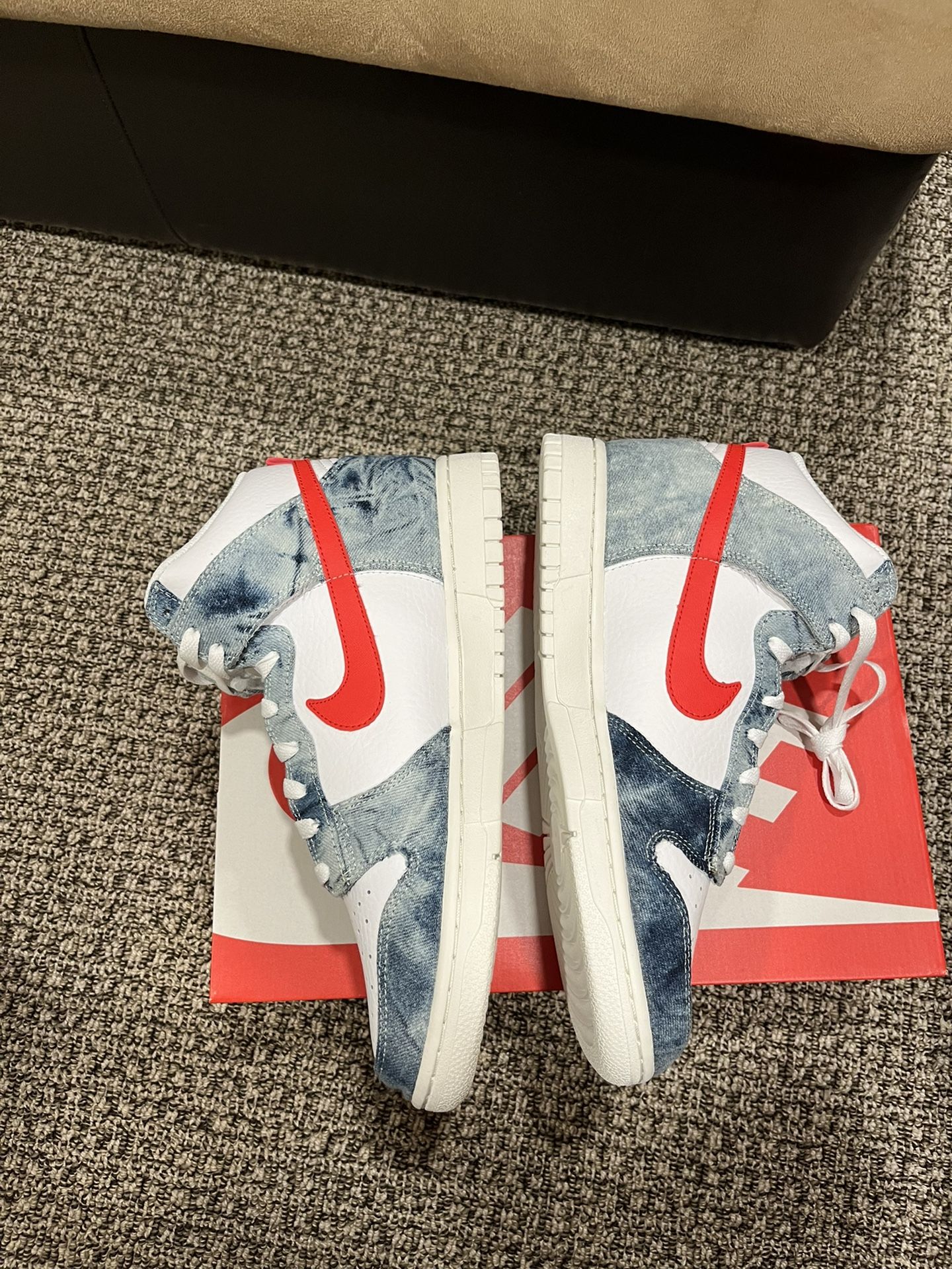 Nike Dunk High Denim