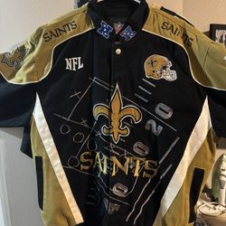 New Orleans Saints Jacket, Jersey And Poncho