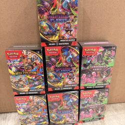 Pokemon Mega Evolution  Phantasmal Flames  Shrouded Fable Booster Bundle