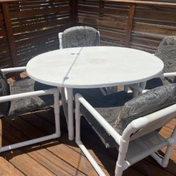 PVC Patio Set 