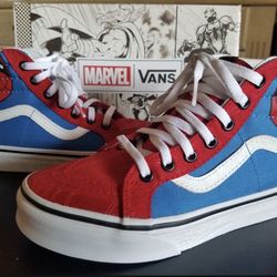 VANS SPIDER MAN SHOES