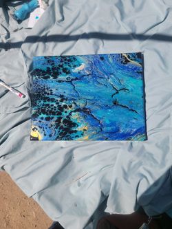 BEAUTIFUL DIRTY POUR PAINTING