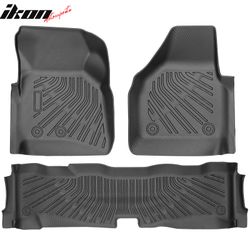 Fits 2008–2010 F-250 F-350 F-450 Super Duty Crew Cab Anti-Slip Floor Mats TPE Carpet