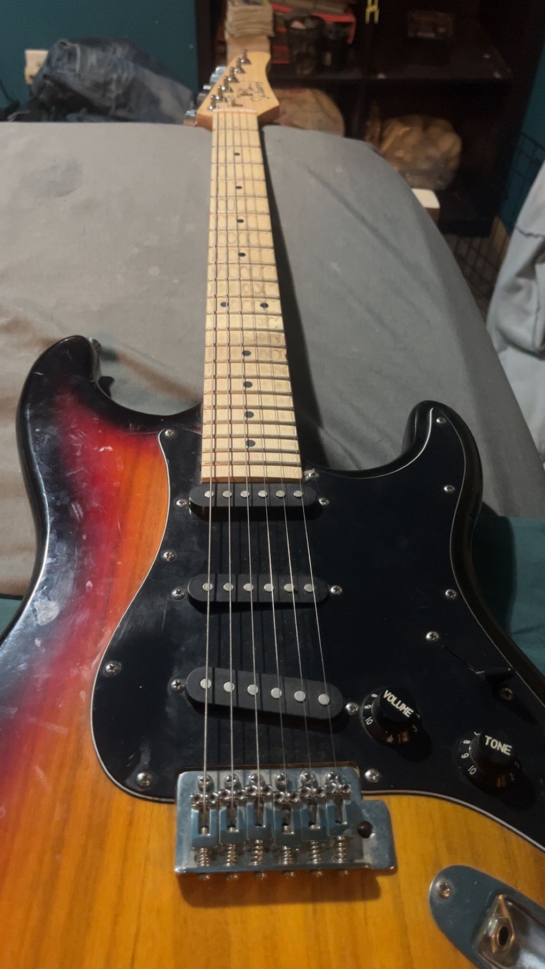 Strat Works Great Restrung