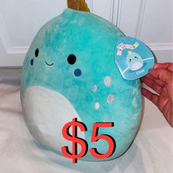 $5 Brand New Squishmallow Chet 16” Iguana very cute and Soft