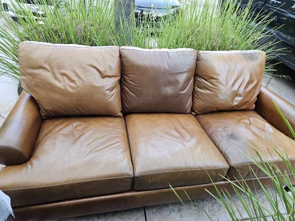 Leather Couch