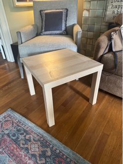 IKEA SIDE TABLE 22” x 22” square & 18” tall