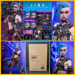 1/6 Hot Toys Jinx TMS137 LOL Arcane Figure