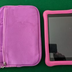 kindle fire HD 8 + case

