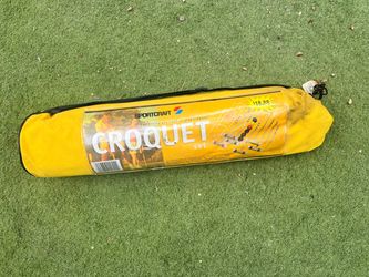 Croquet game