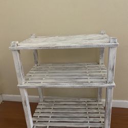 Faux Finish Shelving Measuring 24”x15”x28” Tall