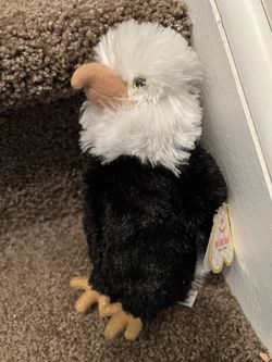 Aurora Brand Stuffed Bald Eagle