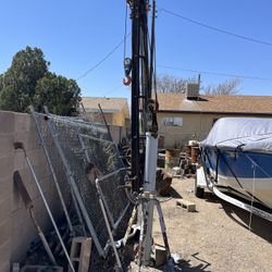 Jib Crane For Flatbed Truck Or Dock