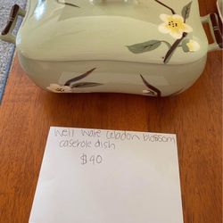 1940s green cherry blossom weil ware individual price or obo for all
