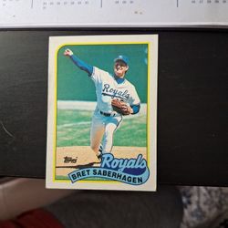 Topps / Royals Bret Saberhagen