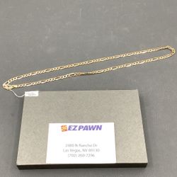 10kt Figaro Chain 