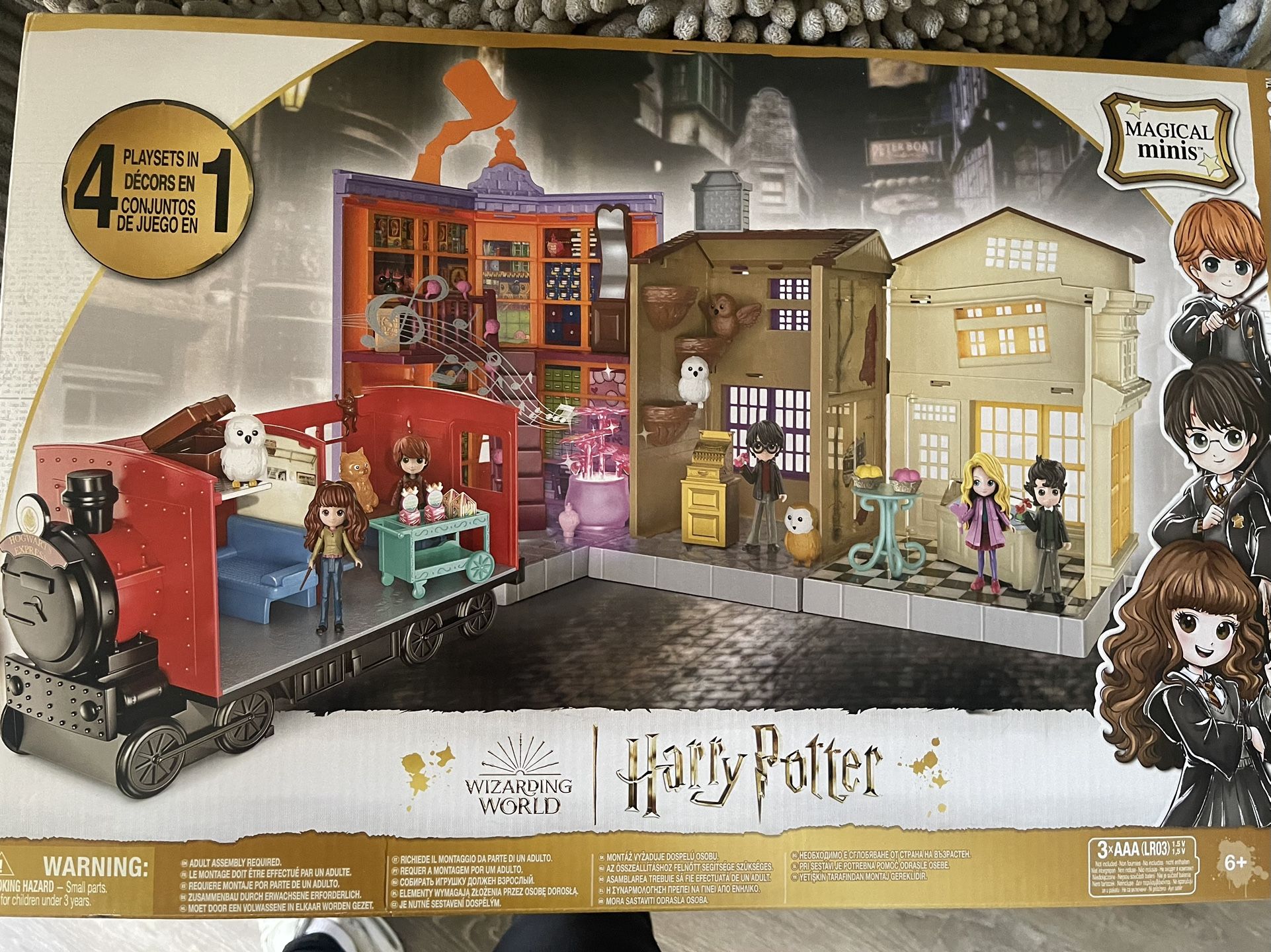 Harry potter Deluxe Dragon Alley & howarts Express