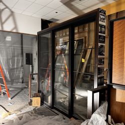 8ft x 8ft 3 Panel Sliding Door 