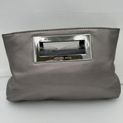 Michael Kors Metallic  Clutch Purse