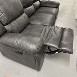 Manual Recliner Couch Set 