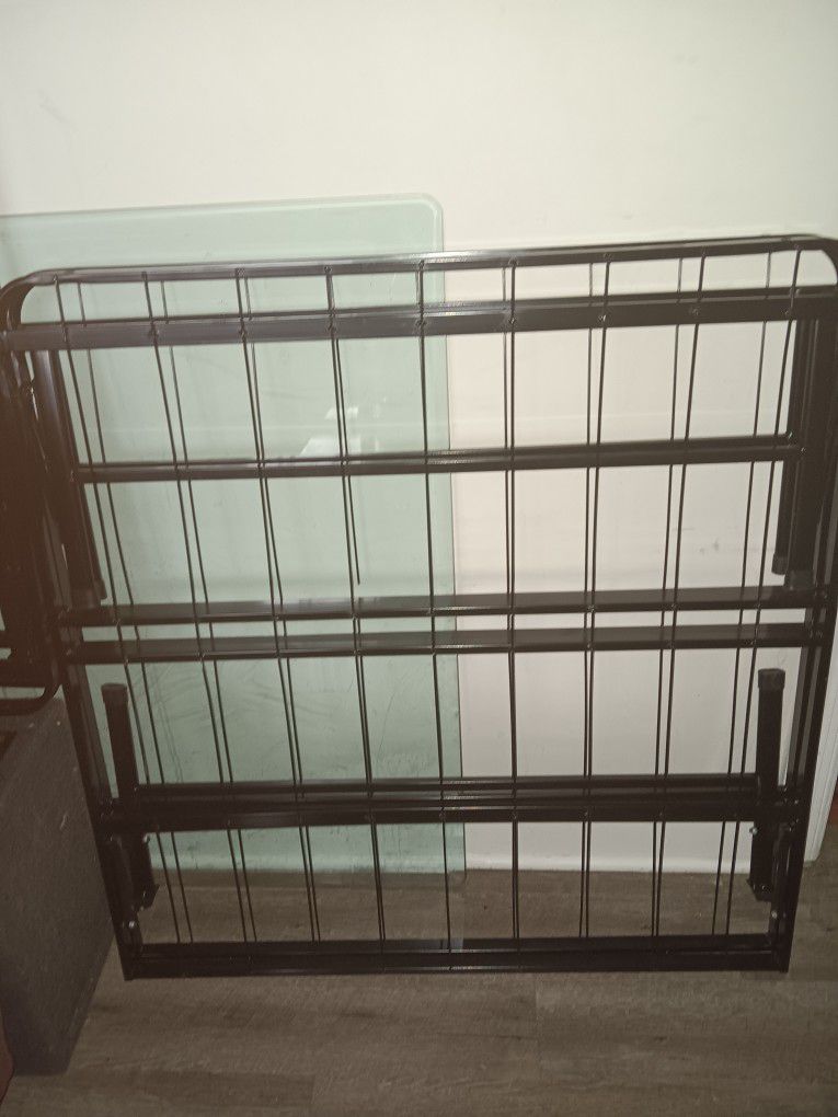 King Bed Frame OR 2 Twin Metal Frame