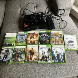 Xbox 360 With Games 