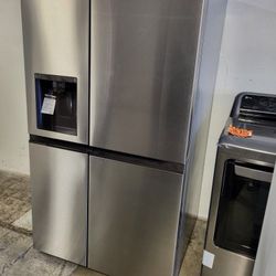 LG ThinQ Side By Side Refrigerator With Craft Ice 27 Cubic Feet