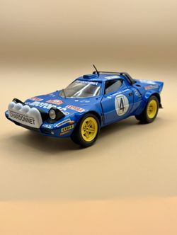 1979 Lancia Stratos Rallye Monte-Carlo Edition, Blue, 1:18 Diecast Model Car from Solido