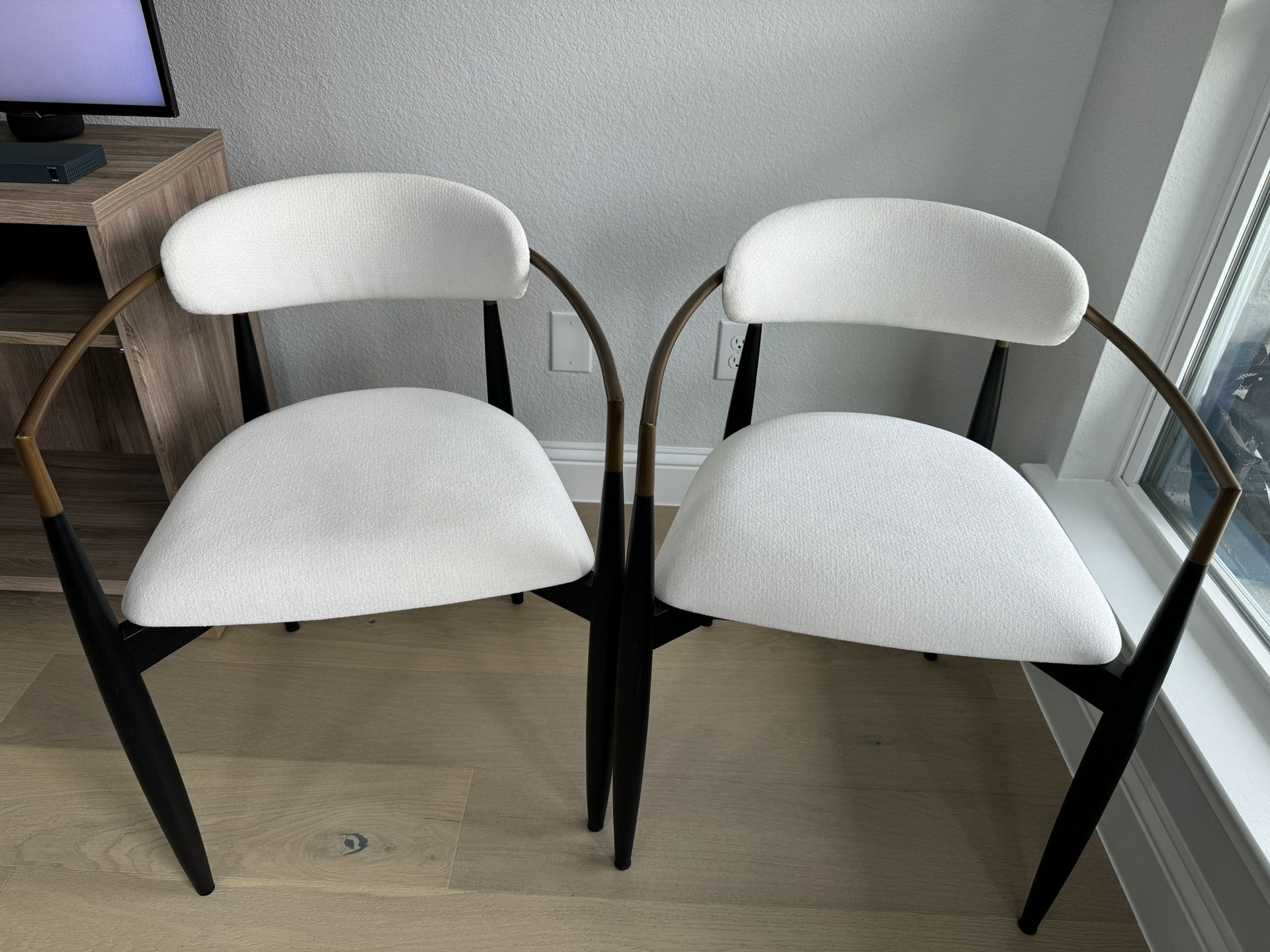 Arhaus Jagger Dining Chair In Downy Linen