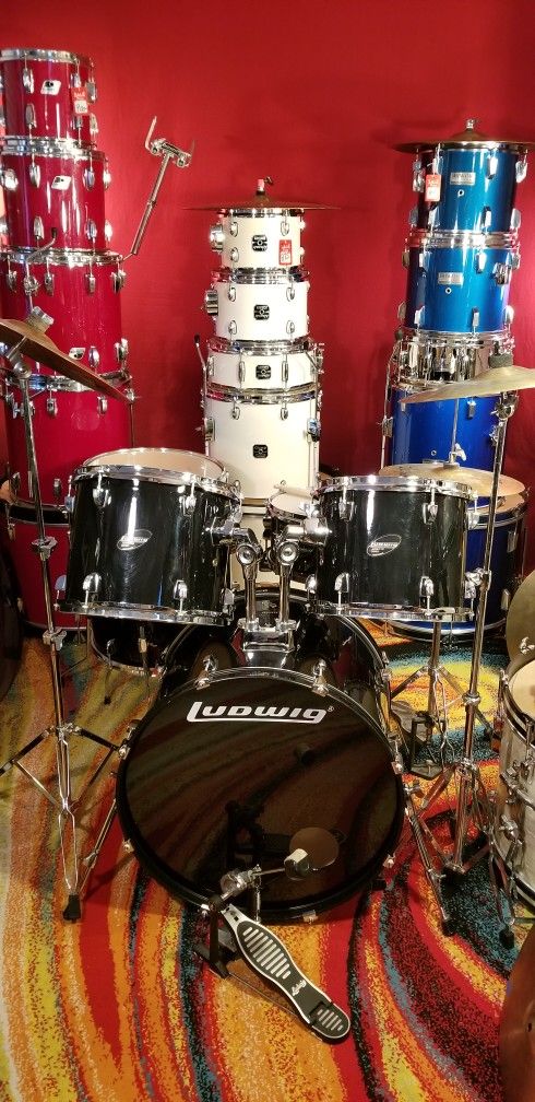 Drum Set Ludwig 6pc. Complete Set 