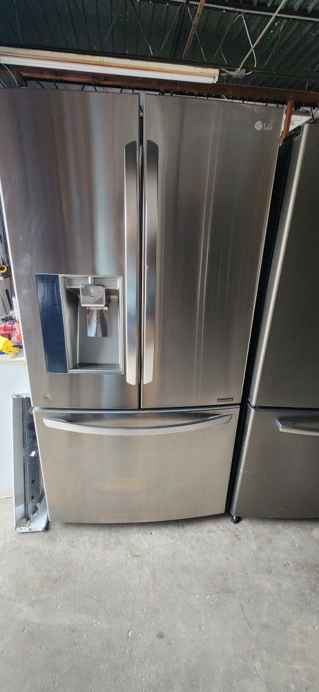 LG Refrigerator, Counter Depth Stainless Steel 