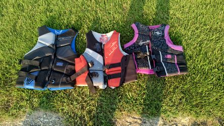 3 Life Jackets