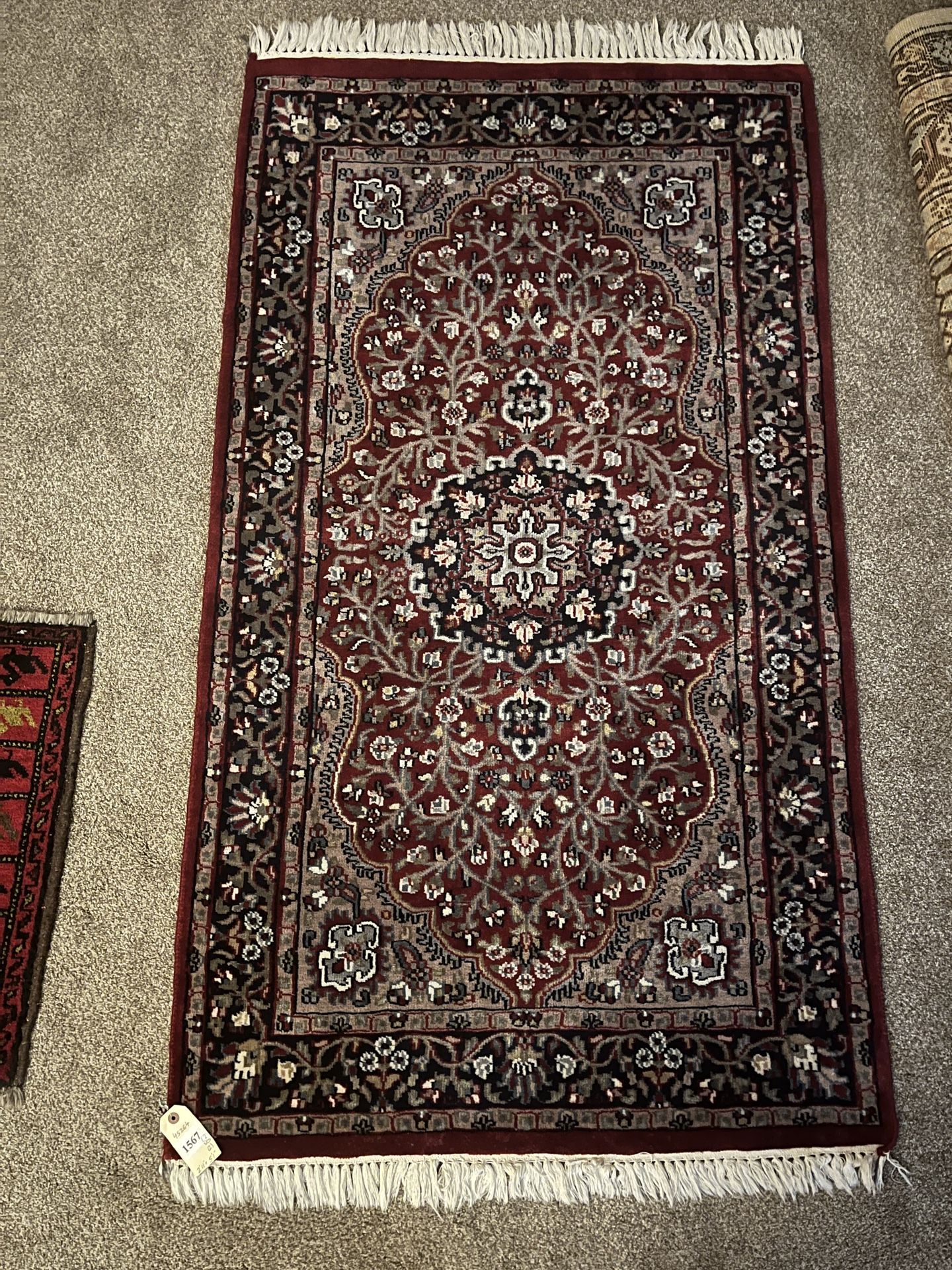 Wool Rug, Persian-style, Hand-knotted
