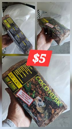 Coco husk 8QT 8.8L Exo Terra coconut fiber  reptile bedding