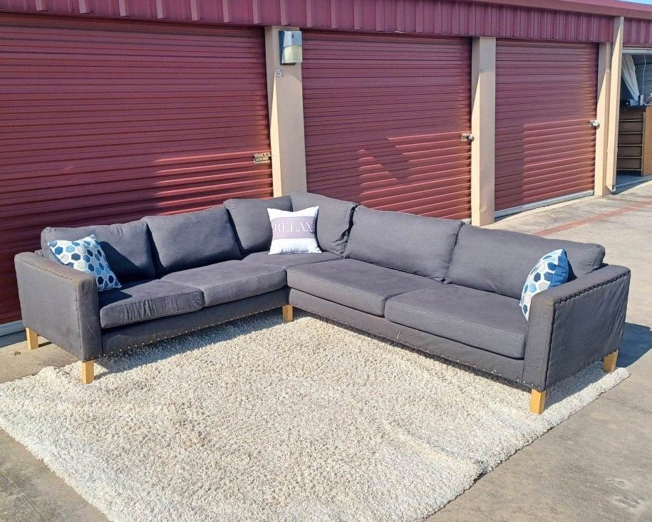 Ikea Karlstad Sectional Sofa (Delivery Available 🚚)