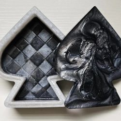 Spade Trinket Holder Homemade 