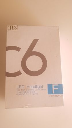 C6 h13 led headlights