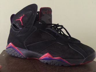 Jordan retro number 7. Charco to Red